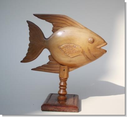EXCEPTIONAL SUN FISH by FRED CHRISTIAN