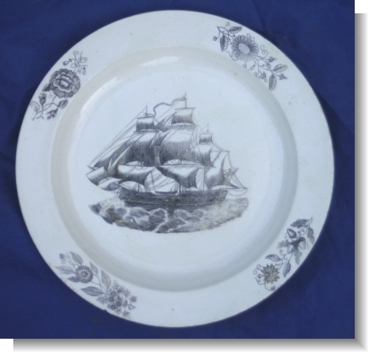 LIVERPOOL ? SHIP PLATE