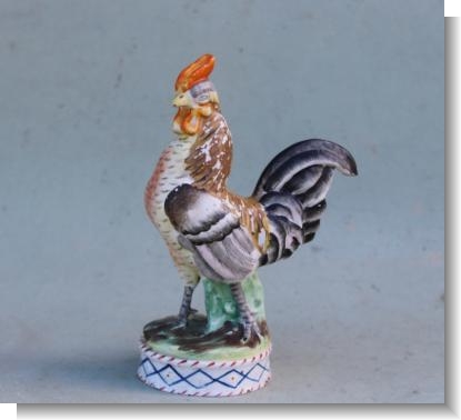 STAFFORDSHIRE COCKEREL, c.1850