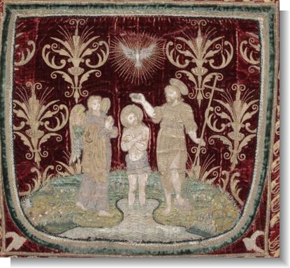Opus Anglicanum COPE HEAD, c.1500